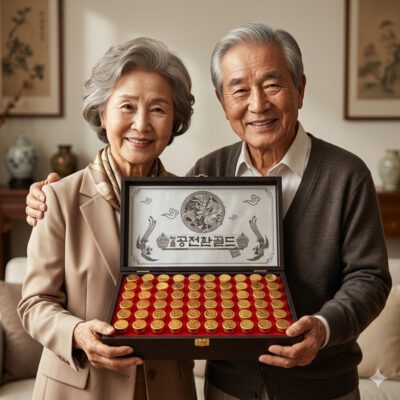 Viên Đông Trùng Hạ Thảo Hàn Quốc hộp gỗ 60 viên x 3.75g